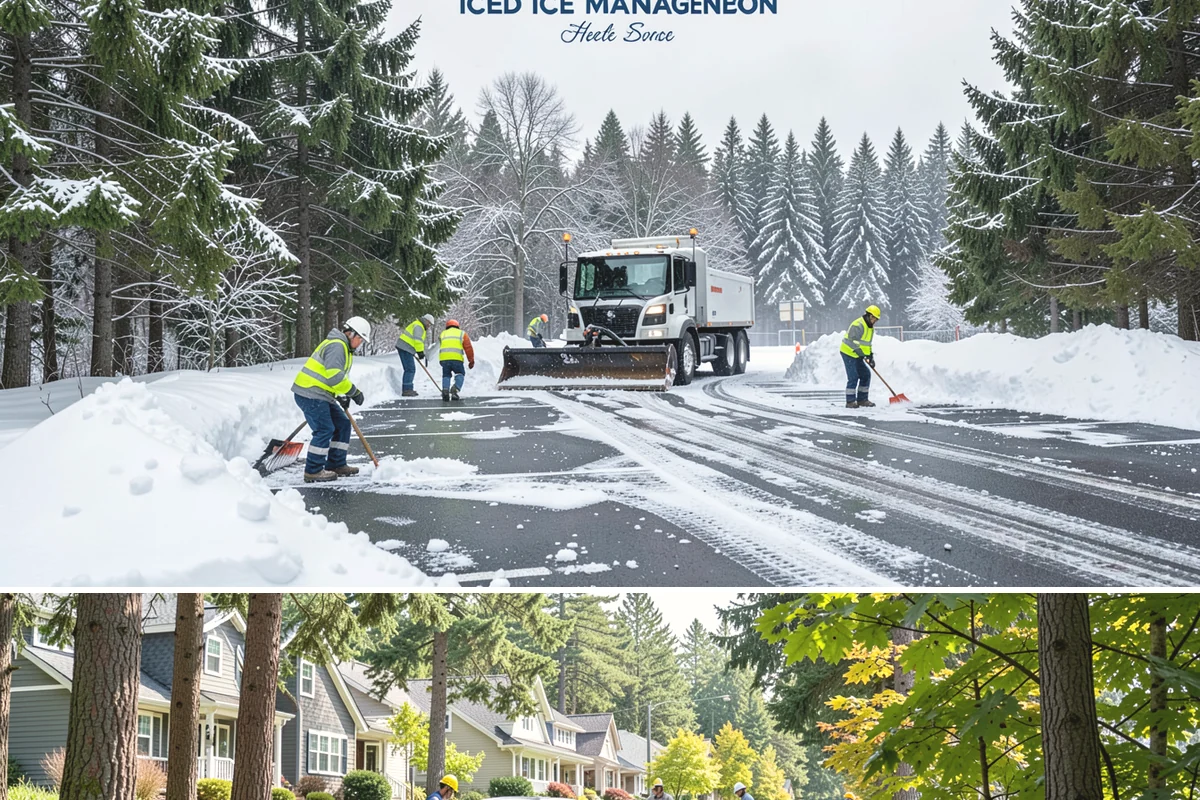 Hotel Parking Lot Snow Removal in Normandy Park, King County, WA - Hotel lots in the Puget Sound area need the most winter attention from December through February, spanning peak travel and...