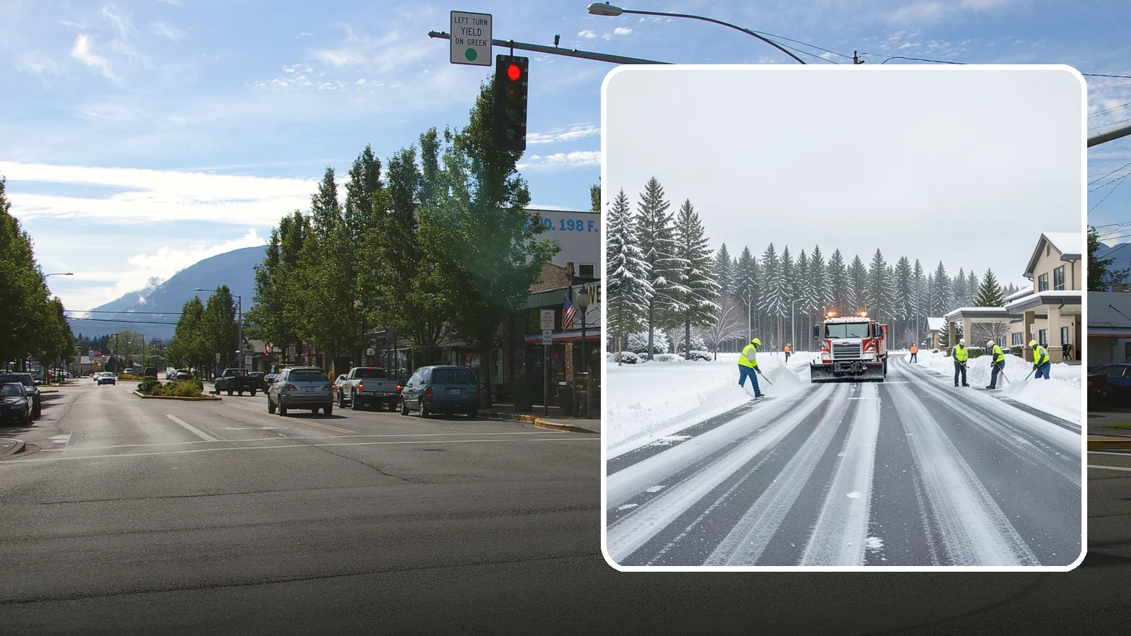 Hotel Parking Lot Snow Removal in North Bend, King County, WA - We clear hotel lots and entry drives around the clock so Western Washington guests arrive and depart smoothly in winter.