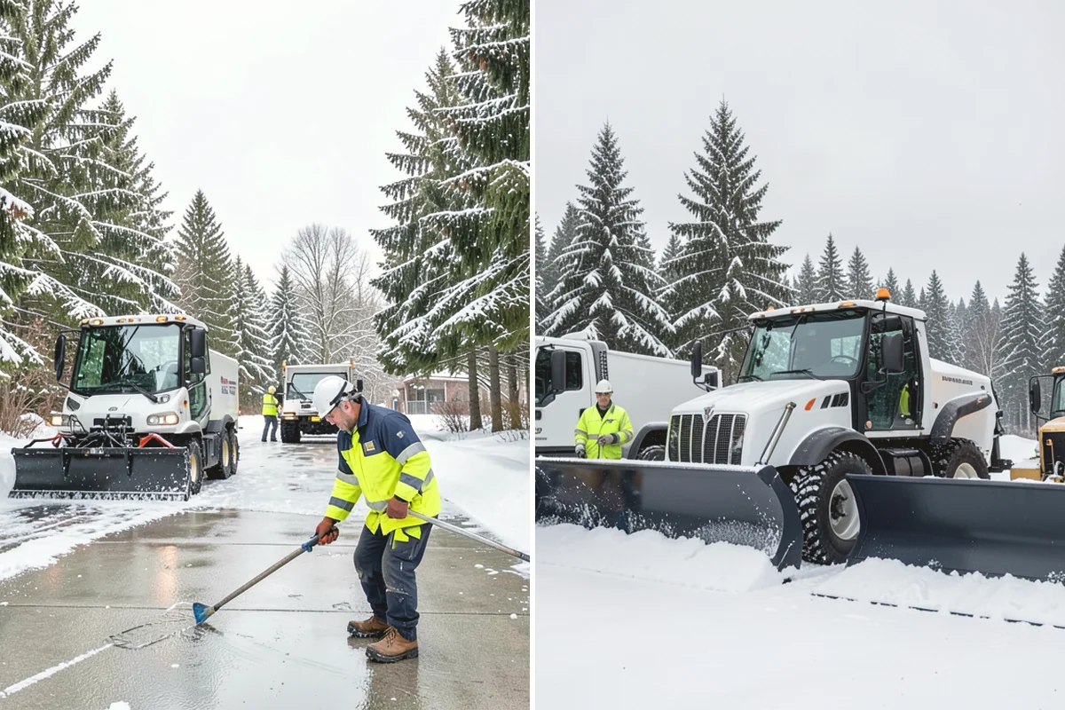 Hotel Parking Lot Snow Removal in North Bend, King County, WA - Prioritize the porte-cochere, entry drive, and guest parking with hotel staff