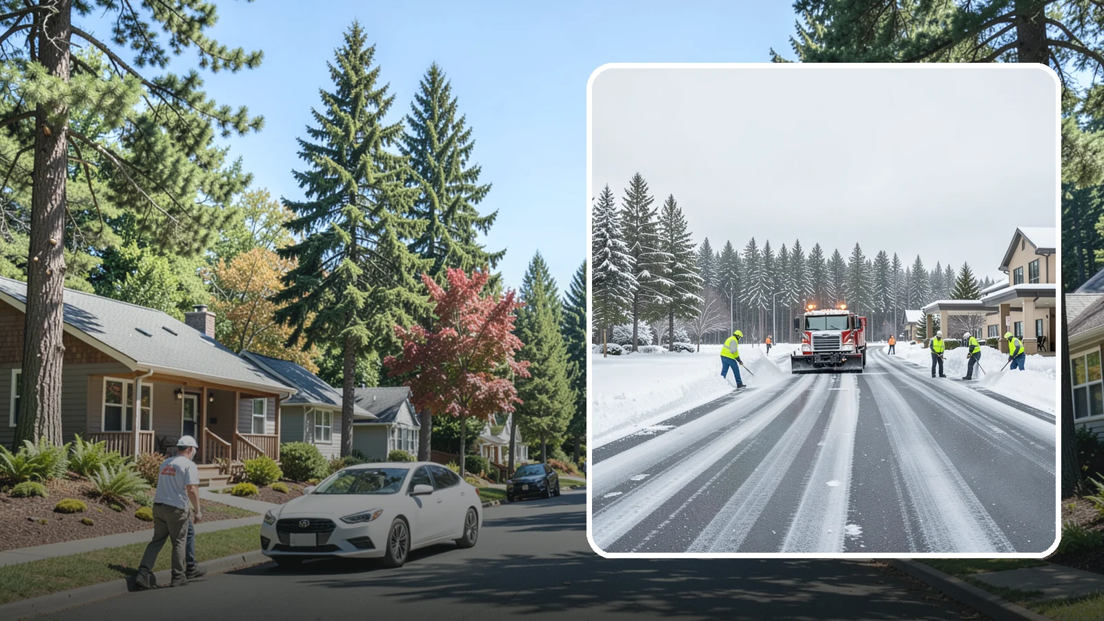 Hotel Parking Lot Snow Removal in Orting, Pierce County, WA - We clear hotel lots and entry drives around the clock so Western Washington guests arrive and depart smoothly in winter.