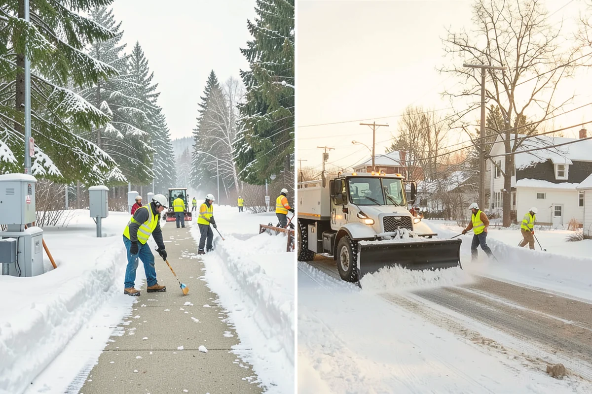 Hotel Parking Lot Snow Removal in Orting, Pierce County, WA - Prioritize the porte-cochere, entry drive, and guest parking with hotel staff