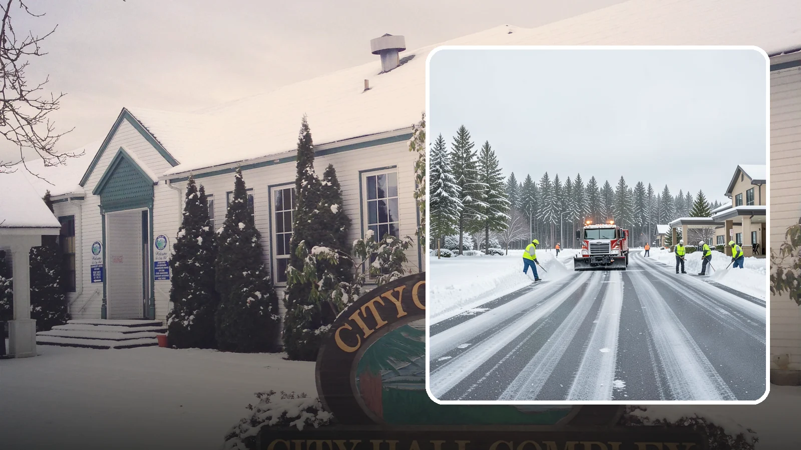 Hotel Parking Lot Snow Removal in Pacific, King County, WA - We clear hotel lots and entry drives around the clock so Western Washington guests arrive and depart smoothly in winter.