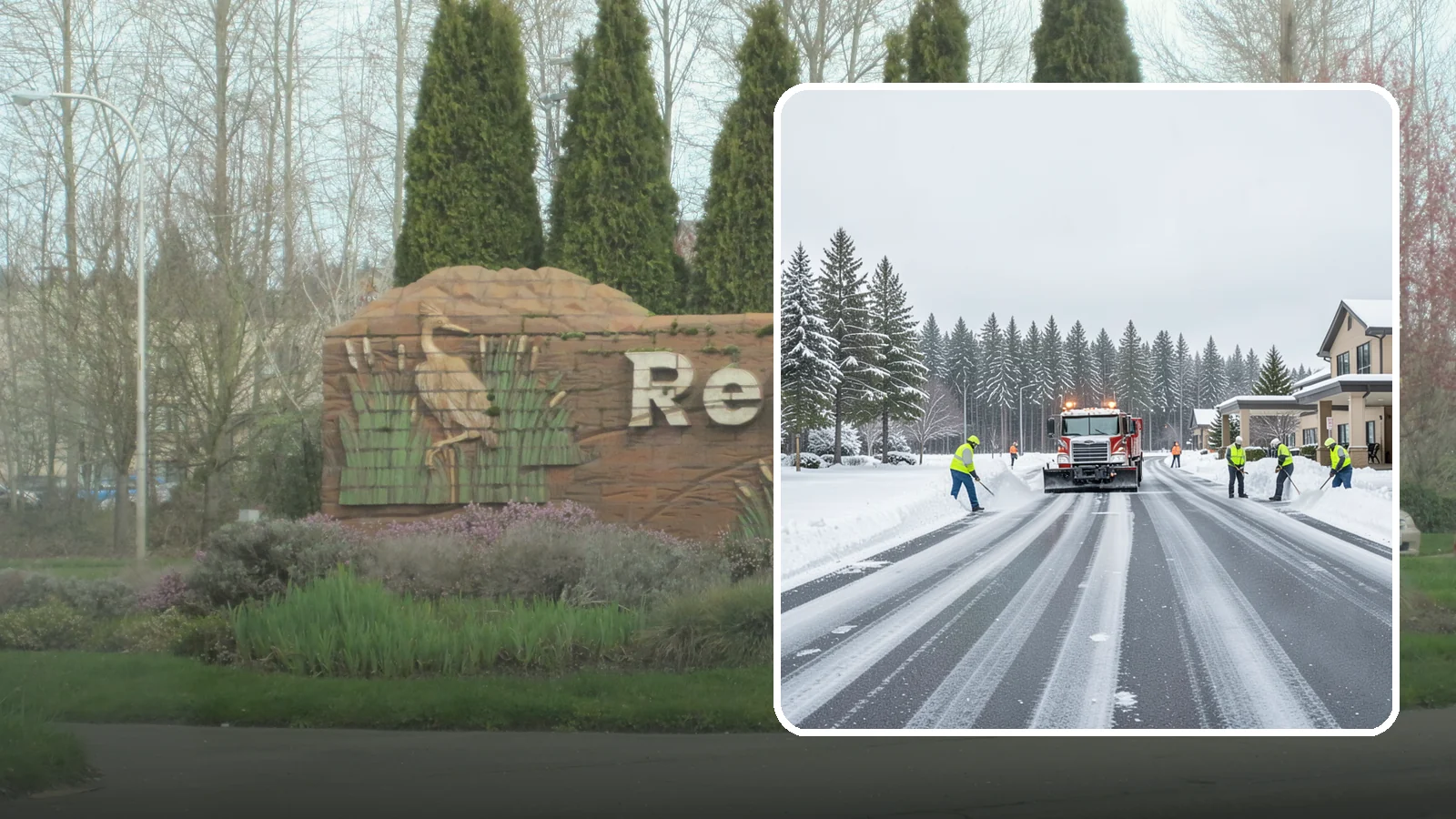 Hotel Parking Lot Snow Removal in Renton, King County, WA - We clear hotel lots and entry drives around the clock so Western Washington guests arrive and depart smoothly in winter.