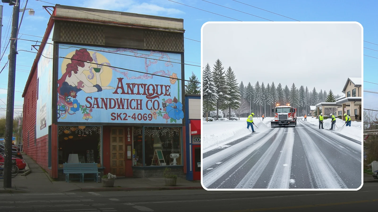 Hotel Parking Lot Snow Removal in Ruston, Pierce County, WA - We clear hotel lots and entry drives around the clock so Western Washington guests arrive and depart smoothly in winter.