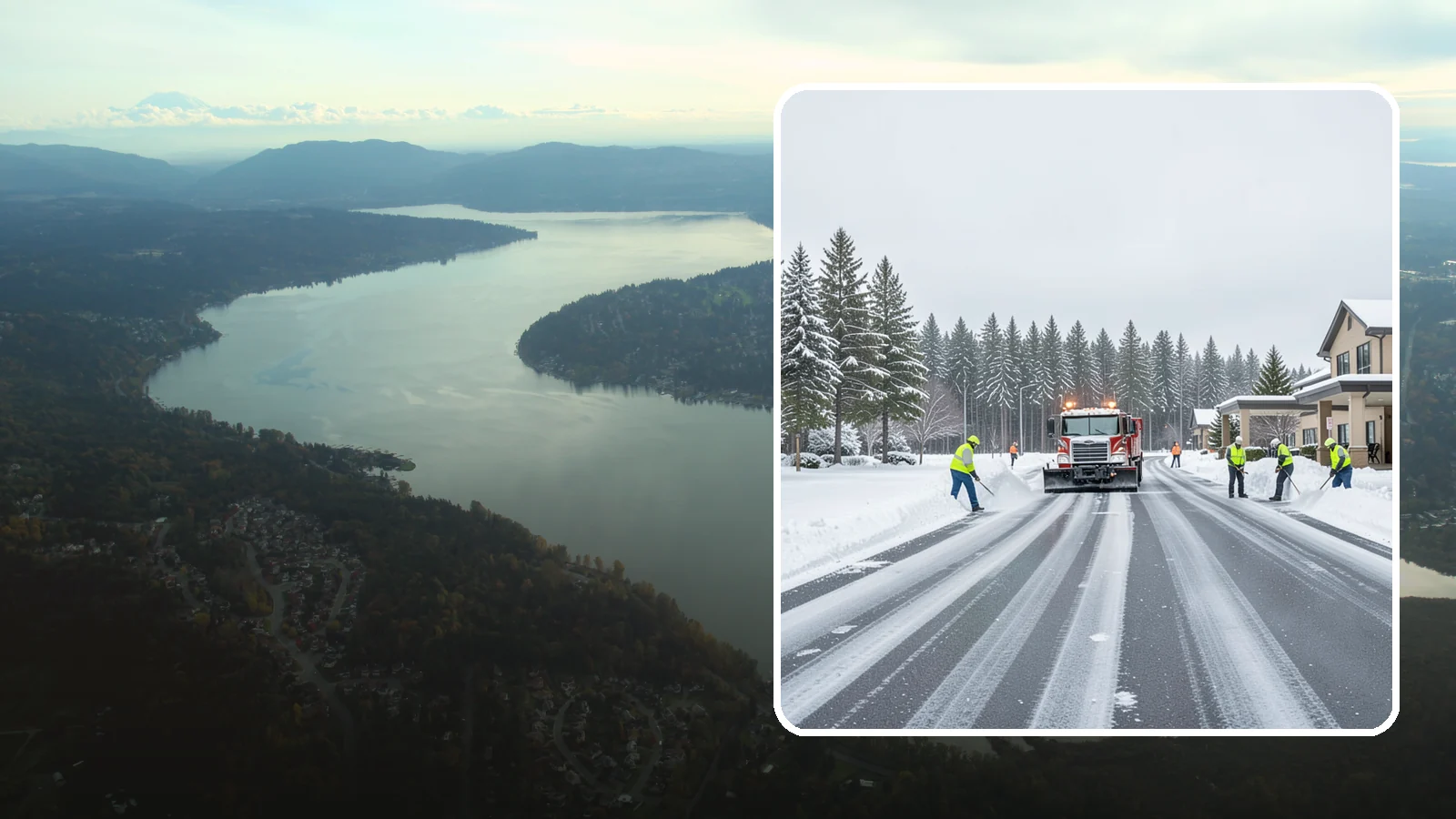 Hotel Parking Lot Snow Removal in Sammamish, King County, WA - We clear hotel lots and entry drives around the clock so Western Washington guests arrive and depart smoothly in winter.