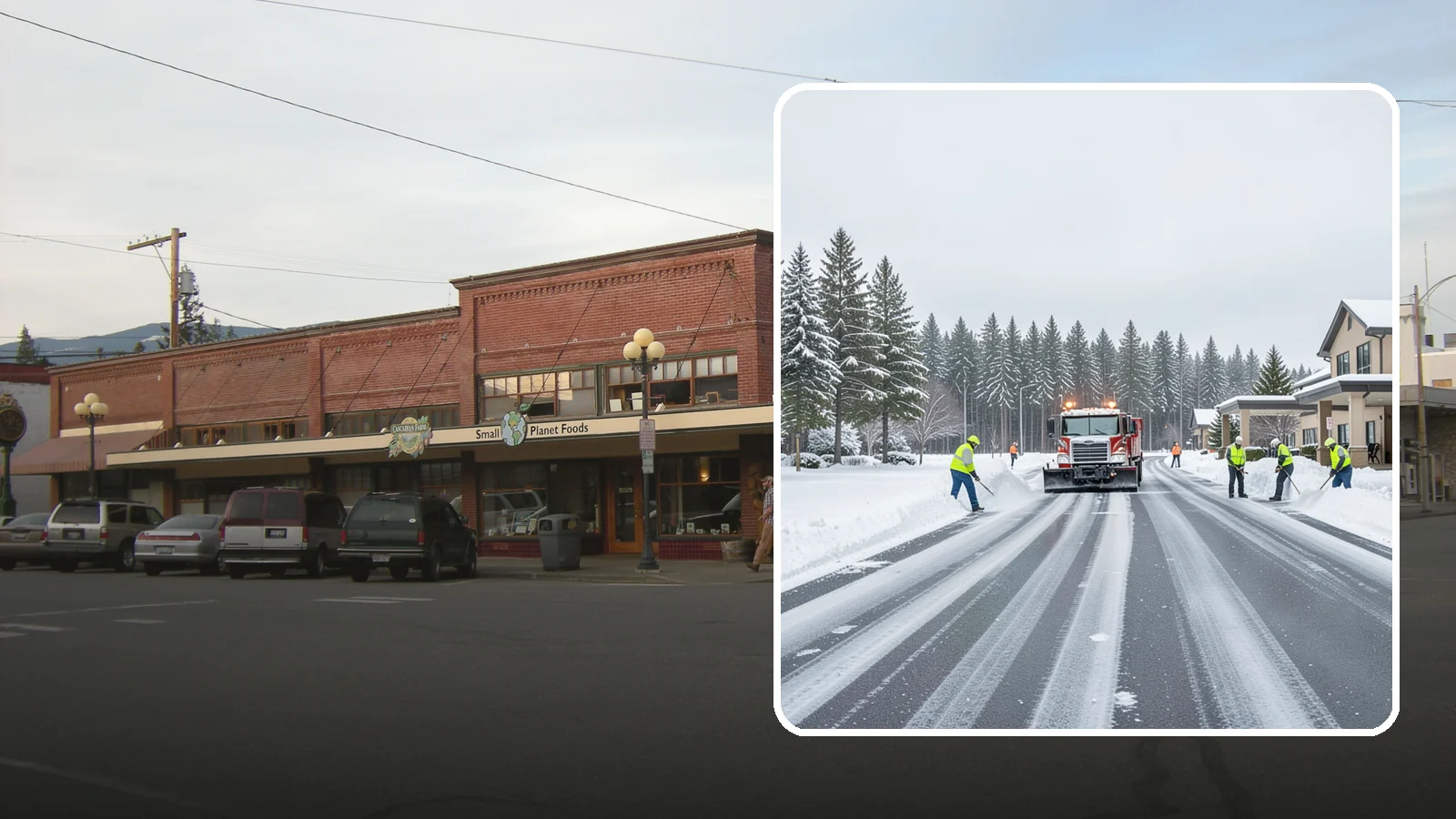 Hotel Parking Lot Snow Removal in Sedro-Woolley, Skagit County, WA - We clear hotel lots and entry drives around the clock so Western Washington guests arrive and depart smoothly in winter.