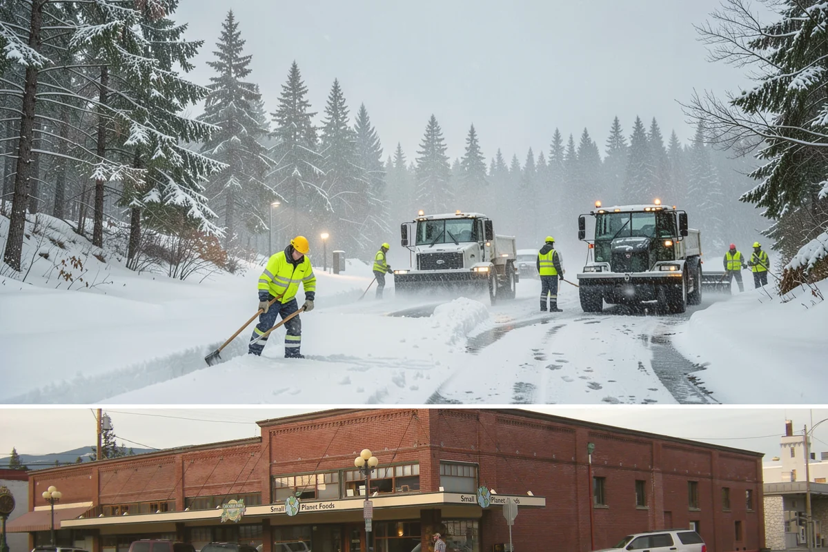 Hotel Parking Lot Snow Removal in Sedro-Woolley, Skagit County, WA - Hotel lots in the Puget Sound area need the most winter attention from December through February, spanning peak travel and...