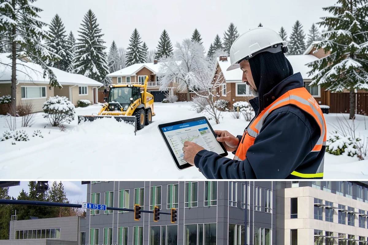 Hotel Parking Lot Snow Removal in Shoreline, King County, WA - Hotel lots in the Puget Sound area need the most winter attention from December through February, spanning peak travel and...