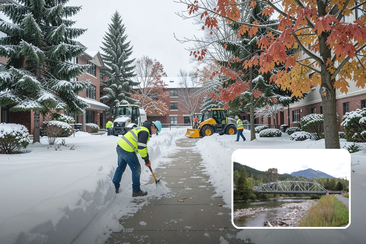 Hotel Parking Lot Snow Removal in Skykomish, King County, WA - Guests arrive and depart smoothly at any hour of the storm