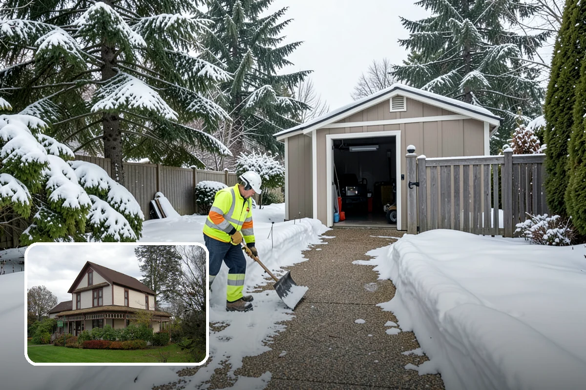 Hotel Parking Lot Snow Removal in Sumner, Pierce County, WA - Guests arrive and depart smoothly at any hour of the storm