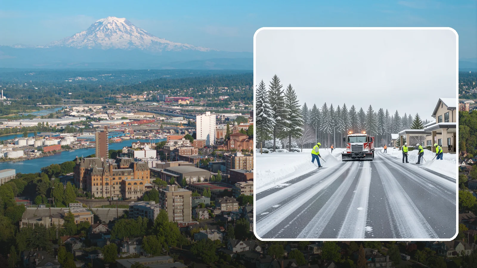 Hotel Parking Lot Snow Removal in Tacoma, Pierce County, WA - We clear hotel lots and entry drives around the clock so Western Washington guests arrive and depart smoothly in winter.