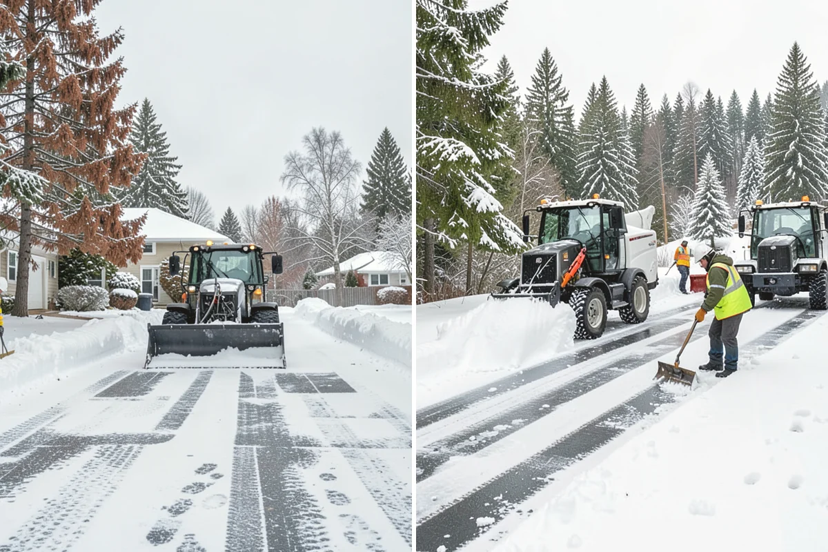 Hotel Parking Lot Snow Removal in Tacoma, Pierce County, WA - Prioritize the porte-cochere, entry drive, and guest parking with hotel staff