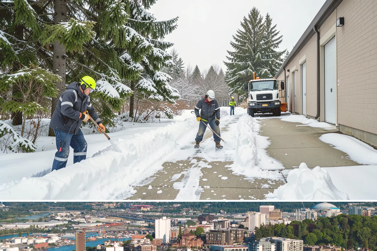 Hotel Parking Lot Snow Removal in Tacoma, Pierce County, WA - Hotel lots in the Puget Sound area need the most winter attention from December through February, spanning peak travel and...