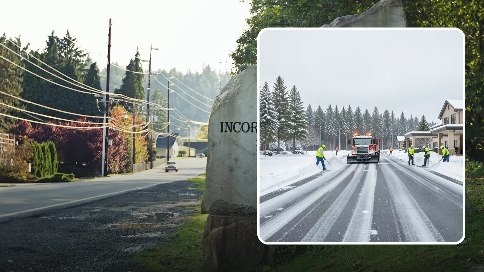 Hotel Parking Lot Snow Removal in Wilkeson, Pierce County, WA - We clear hotel lots and entry drives around the clock so Western Washington guests arrive and depart smoothly in winter.