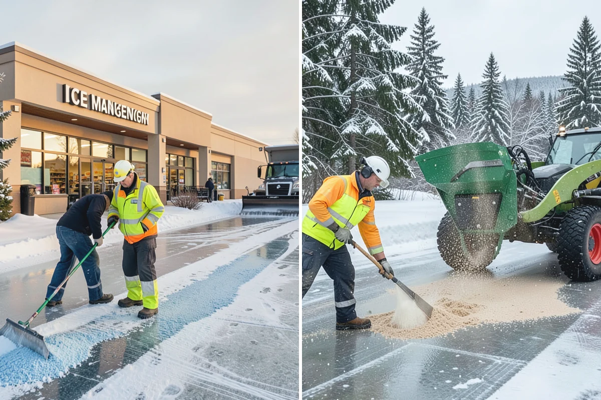 Hotel Parking Lot Snow Removal in Wilkeson, Pierce County, WA - Prioritize the porte-cochere, entry drive, and guest parking with hotel staff