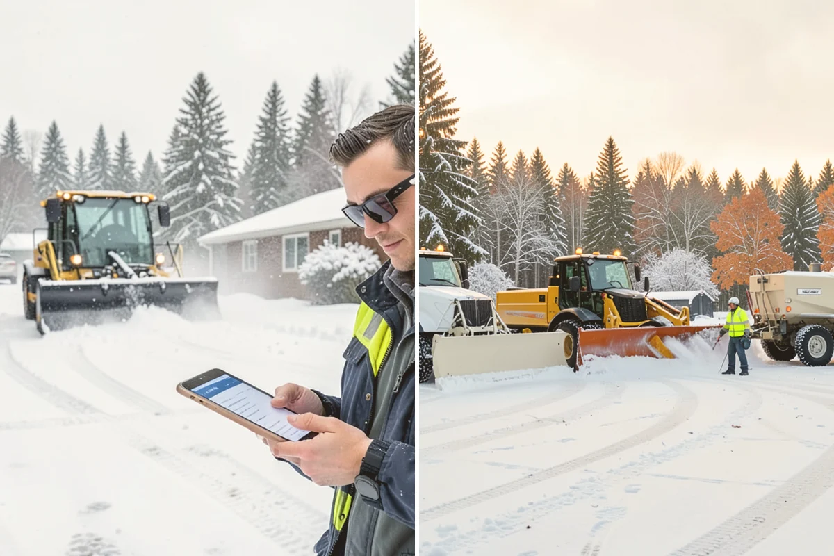 Hotel Sidewalk Clearing in Algona, King County, WA - Clear the arrival canopy and check-in walk as top priority