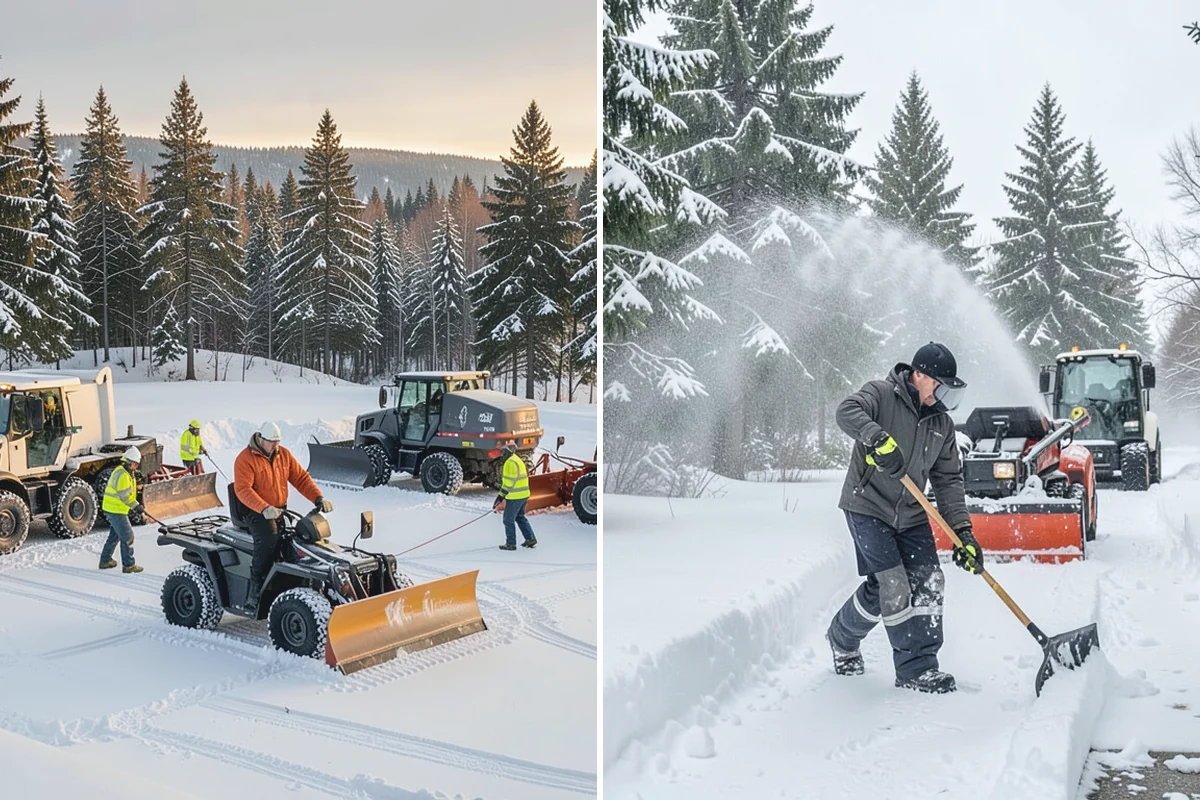 Hotel Sidewalk Clearing in Bonney Lake, Pierce County, WA - Clear the arrival canopy and check-in walk as top priority