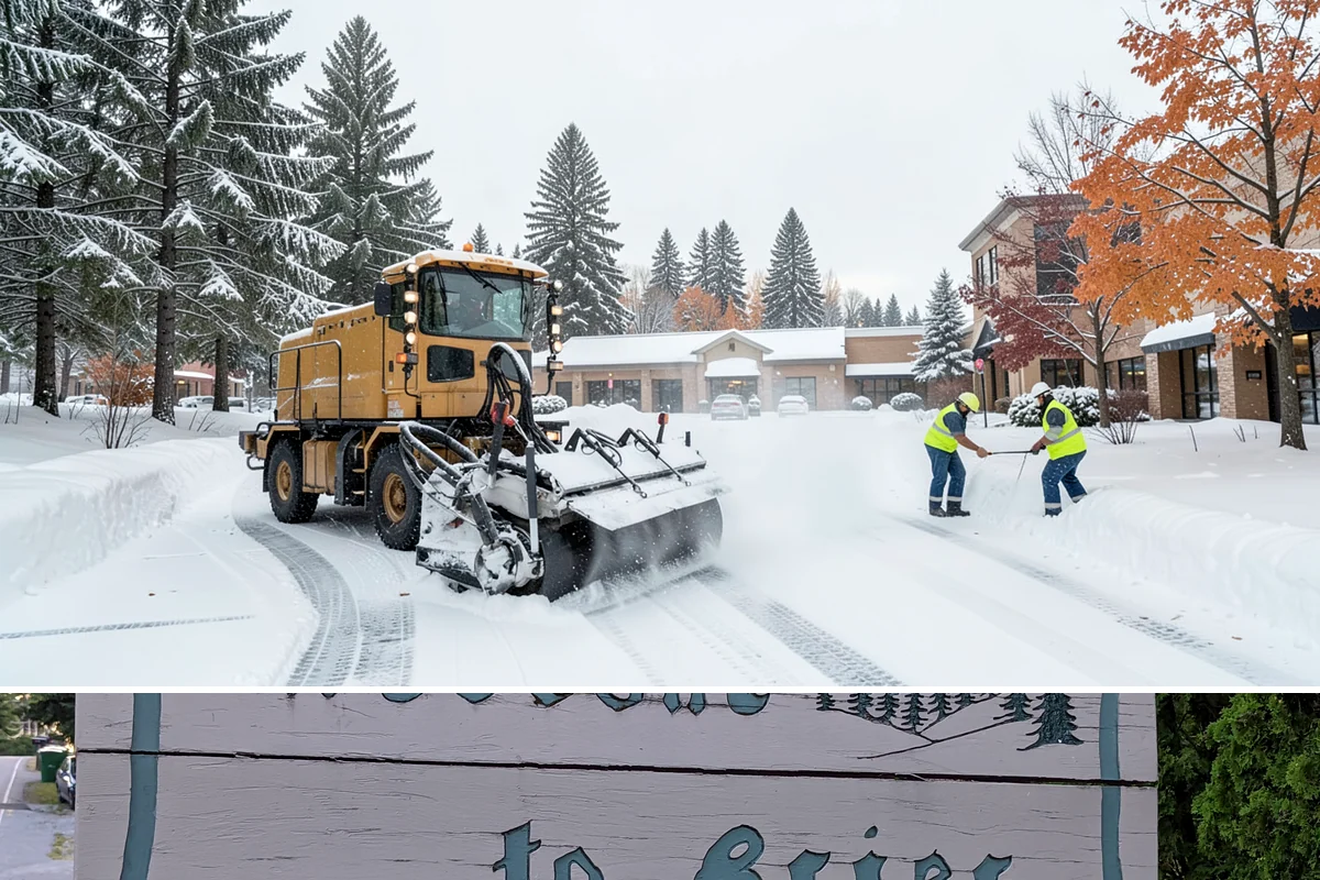 Hotel Sidewalk Clearing in Brier, Snohomish County, WA - Hotel demand is steady from December through February, with overnight freezing drizzle posing the greatest risk to late-arriving...
