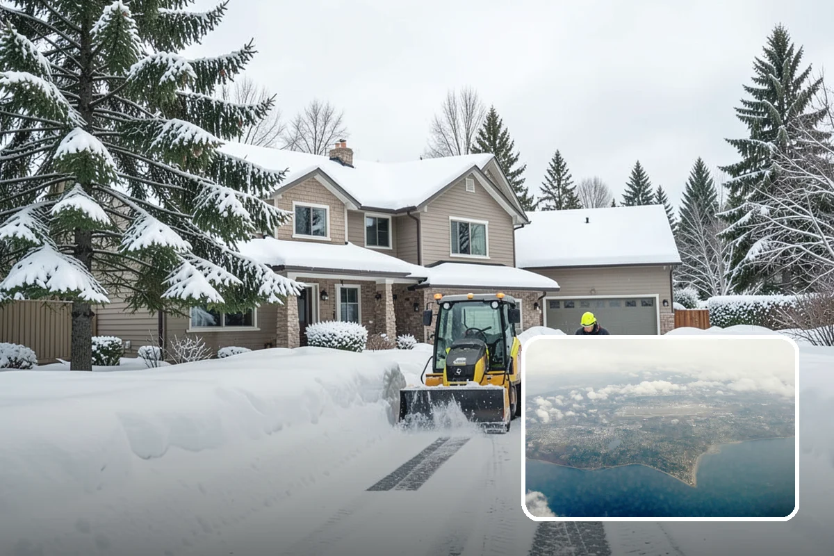 Hotel Sidewalk Clearing in Burien, King County, WA - Around-the-clock coverage matches 24-hour guest arrivals