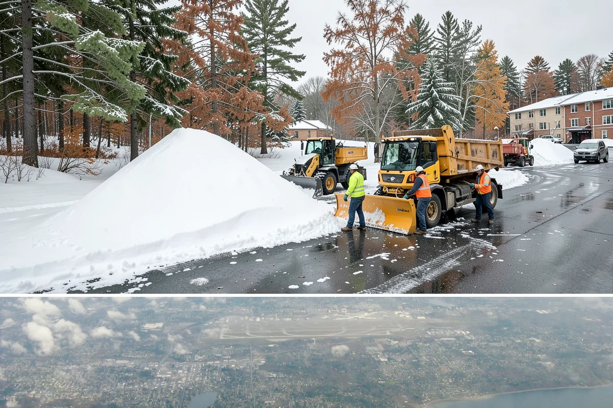 Hotel Sidewalk Clearing in Burien, King County, WA - Hotel demand is steady from December through February, with overnight freezing drizzle posing the greatest risk to late-arriving...
