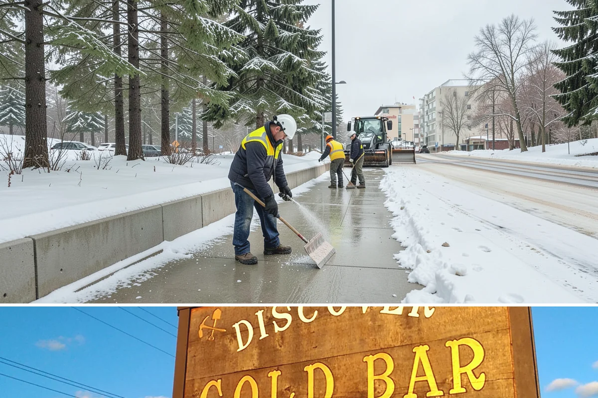 Hotel Sidewalk Clearing in Gold Bar, Snohomish County, WA - Hotel demand is steady from December through February, with overnight freezing drizzle posing the greatest risk to late-arriving...