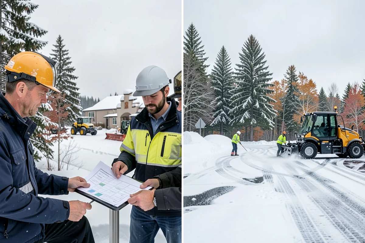Hotel Sidewalk Clearing in Hunts Point, King County, WA - Clear the arrival canopy and check-in walk as top priority