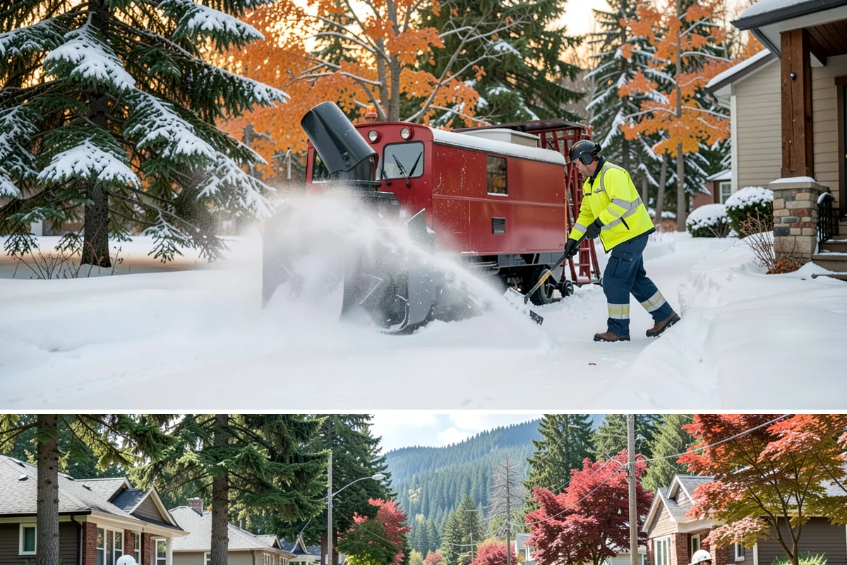 Hotel Sidewalk Clearing in Hunts Point, King County, WA - Hotel demand is steady from December through February, with overnight freezing drizzle posing the greatest risk to late-arriving...