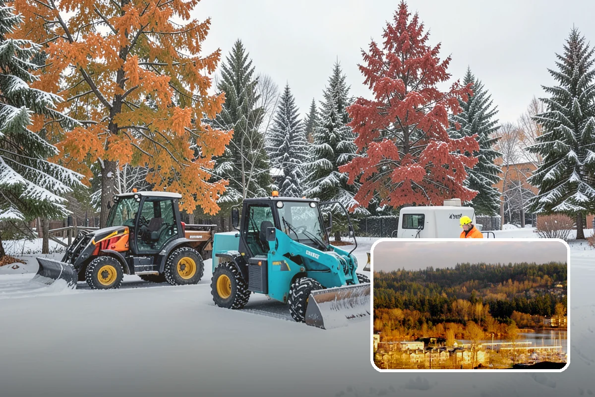 Hotel Sidewalk Clearing in Kenmore, King County, WA - Around-the-clock coverage matches 24-hour guest arrivals