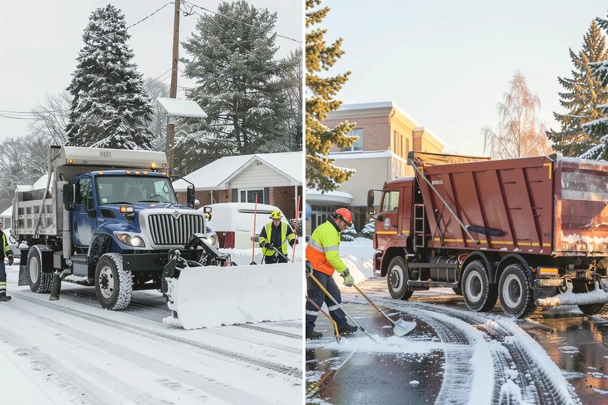 Hotel Sidewalk Clearing in La Conner, Skagit County, WA - Clear the arrival canopy and check-in walk as top priority