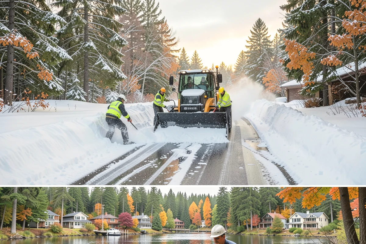 Hotel Sidewalk Clearing in La Conner, Skagit County, WA - Hotel demand is steady from December through February, with overnight freezing drizzle posing the greatest risk to late-arriving...