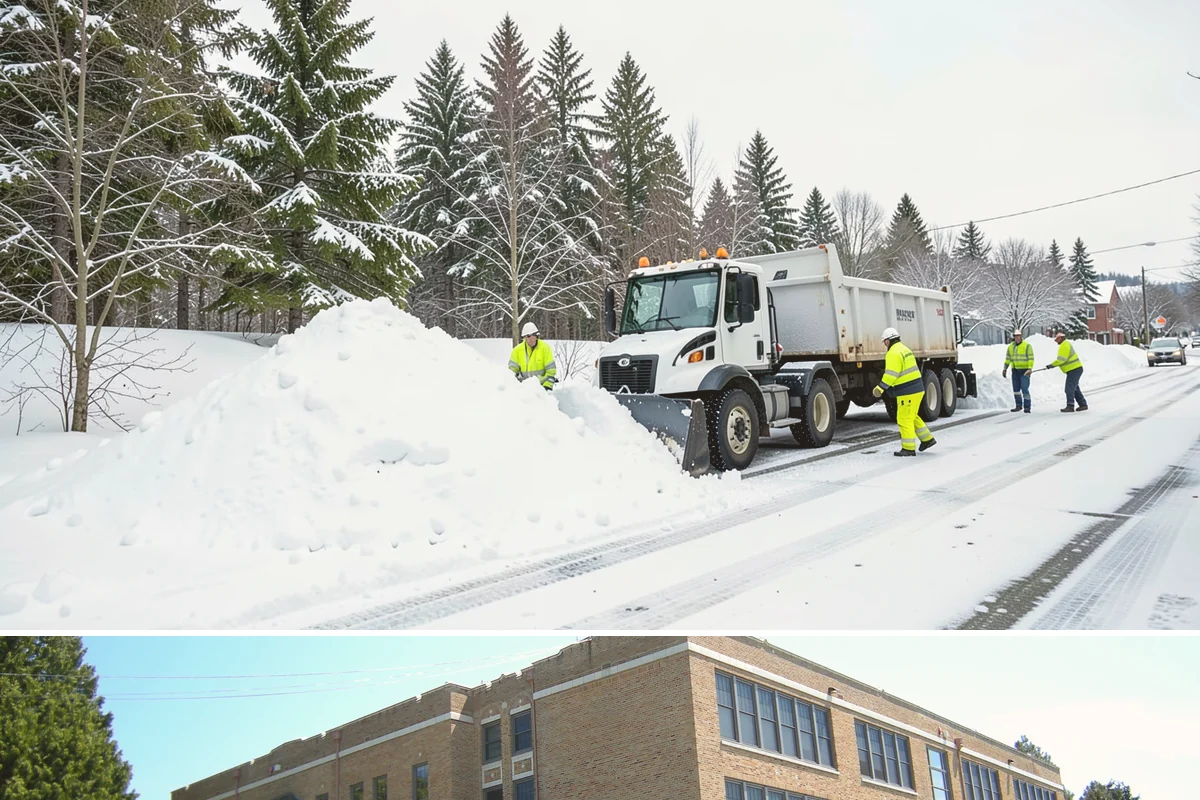 Hotel Sidewalk Clearing in Maple Valley, King County, WA - Hotel demand is steady from December through February, with overnight freezing drizzle posing the greatest risk to late-arriving...