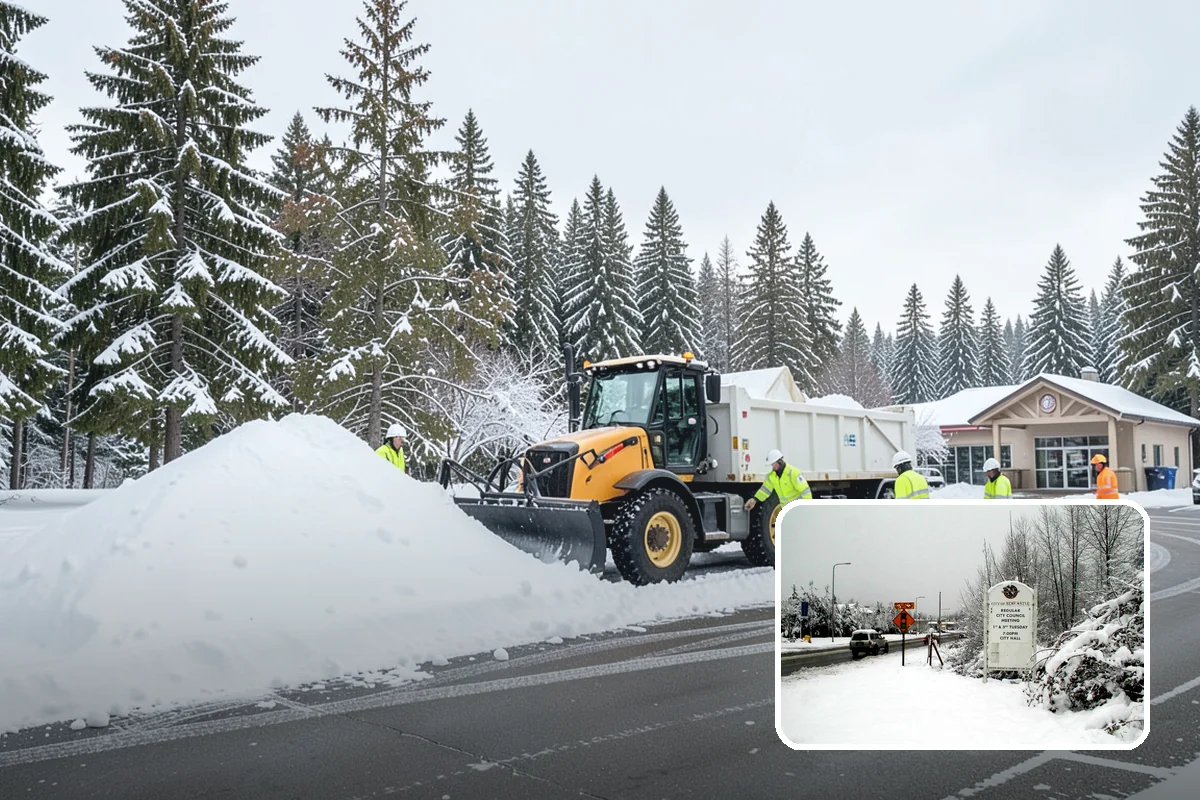 Hotel Sidewalk Clearing in Newcastle, King County, WA - Around-the-clock coverage matches 24-hour guest arrivals