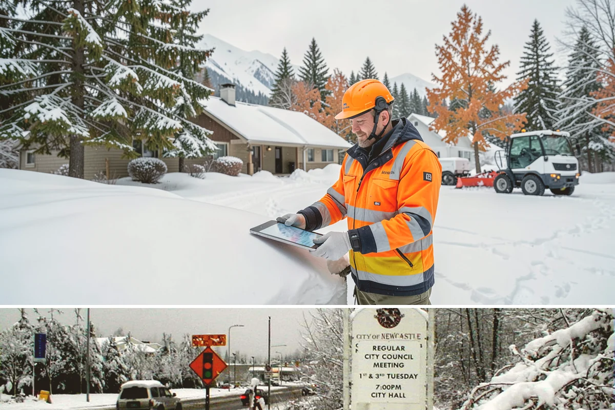 Hotel Sidewalk Clearing in Newcastle, King County, WA - Hotel demand is steady from December through February, with overnight freezing drizzle posing the greatest risk to late-arriving...