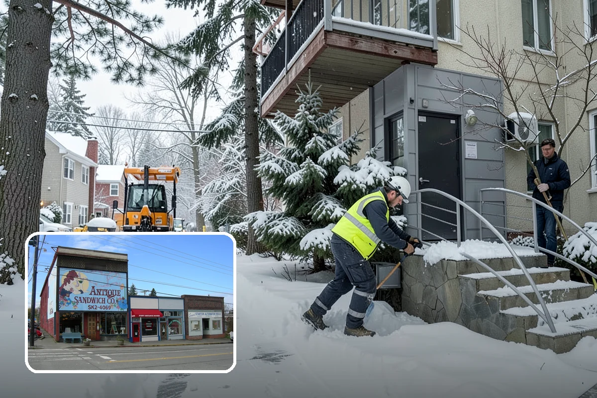 Hotel Sidewalk Clearing in Ruston, Pierce County, WA - Around-the-clock coverage matches 24-hour guest arrivals
