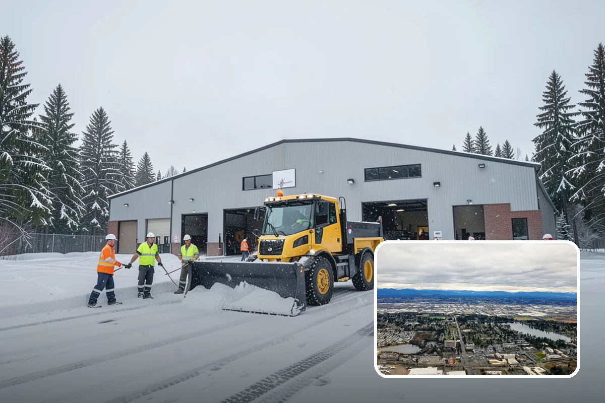 Hotel Sidewalk Clearing in SeaTac, King County, WA - Around-the-clock coverage matches 24-hour guest arrivals