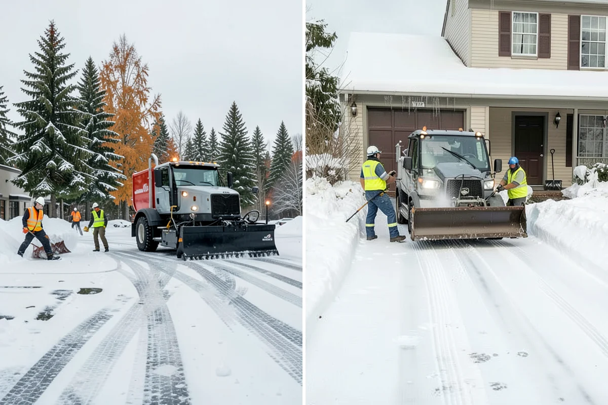 Hotel Sidewalk Clearing in Seattle, King County, WA - Clear the arrival canopy and check-in walk as top priority