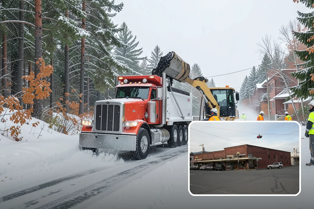 Hotel Sidewalk Clearing in Sedro-Woolley, Skagit County, WA - Around-the-clock coverage matches 24-hour guest arrivals