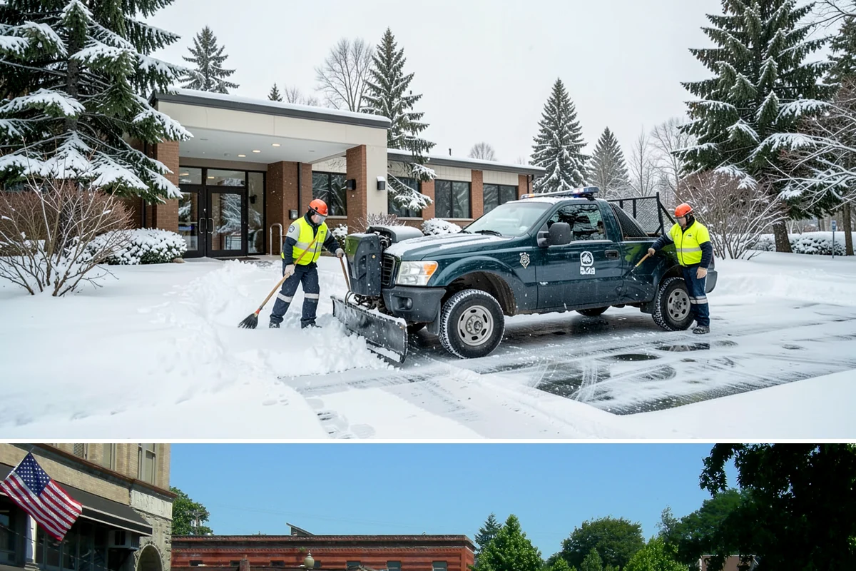 Hotel Sidewalk Clearing in Snohomish, Snohomish County, WA - Hotel demand is steady from December through February, with overnight freezing drizzle posing the greatest risk to late-arriving...