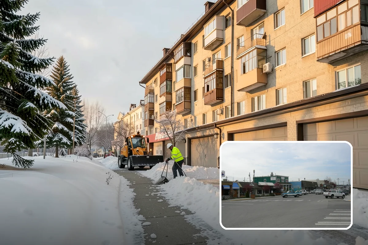 Hotel Sidewalk Clearing in Stanwood, Snohomish County, WA - Around-the-clock coverage matches 24-hour guest arrivals