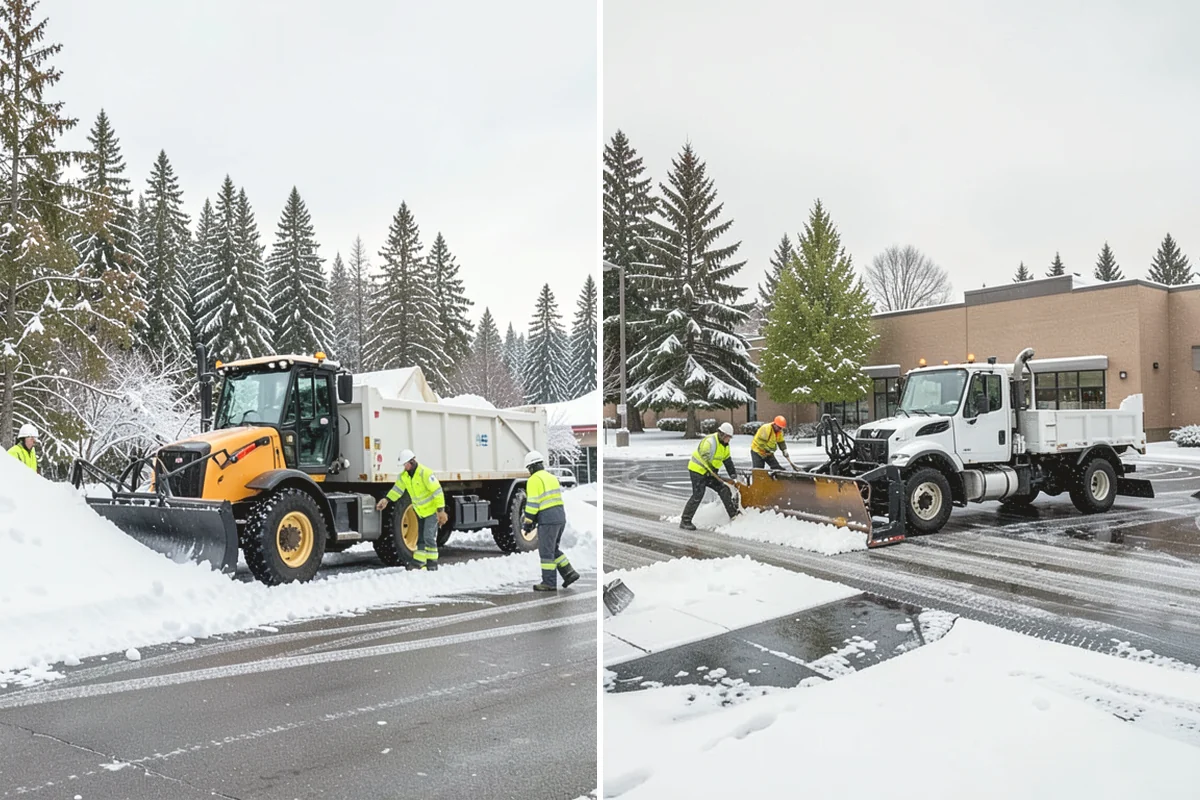 Hotel Sidewalk Clearing in Tacoma, Pierce County, WA - Clear the arrival canopy and check-in walk as top priority