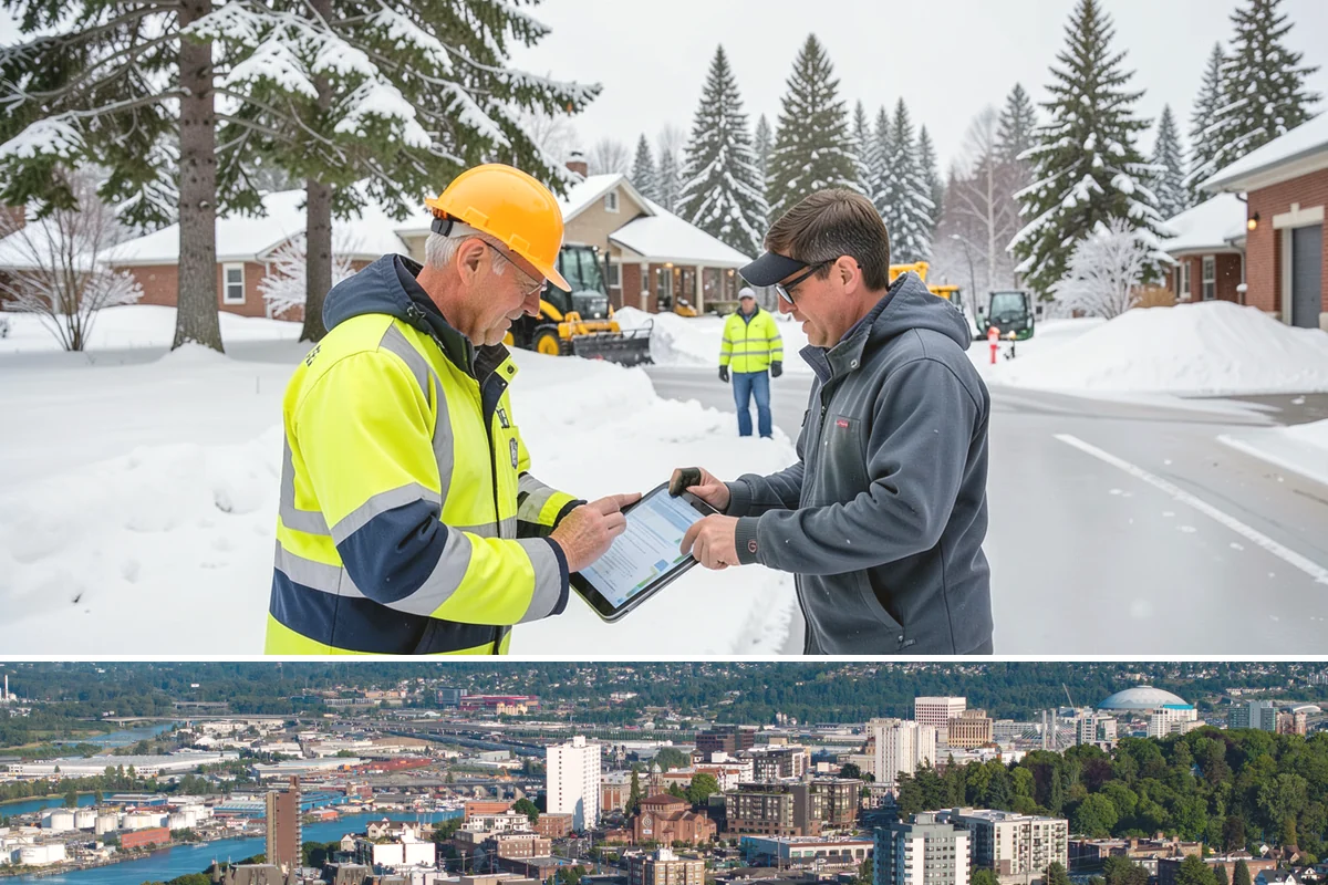 Hotel Sidewalk Clearing in Tacoma, Pierce County, WA - Hotel demand is steady from December through February, with overnight freezing drizzle posing the greatest risk to late-arriving...