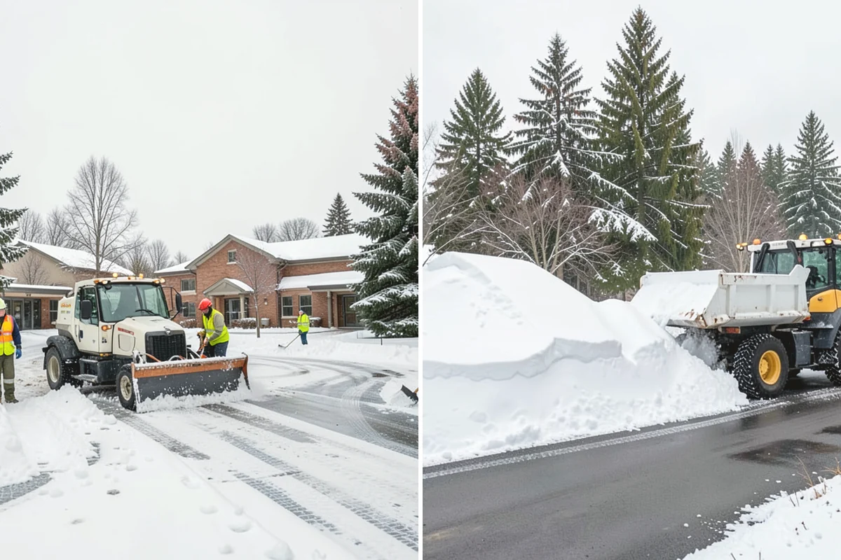 Hotel Sidewalk Clearing in Tukwila, King County, WA - Clear the arrival canopy and check-in walk as top priority