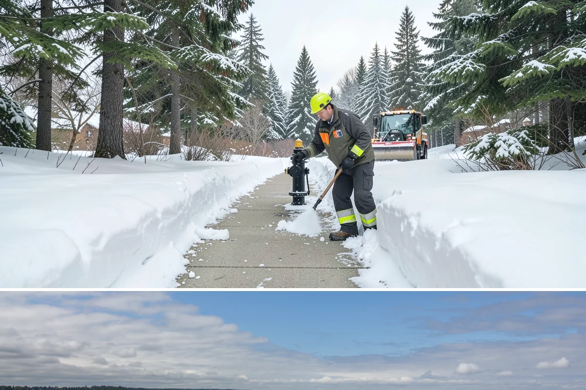 Hotel Sidewalk Clearing in University Place, Pierce County, WA - Hotel demand is steady from December through February, with overnight freezing drizzle posing the greatest risk to late-arriving...