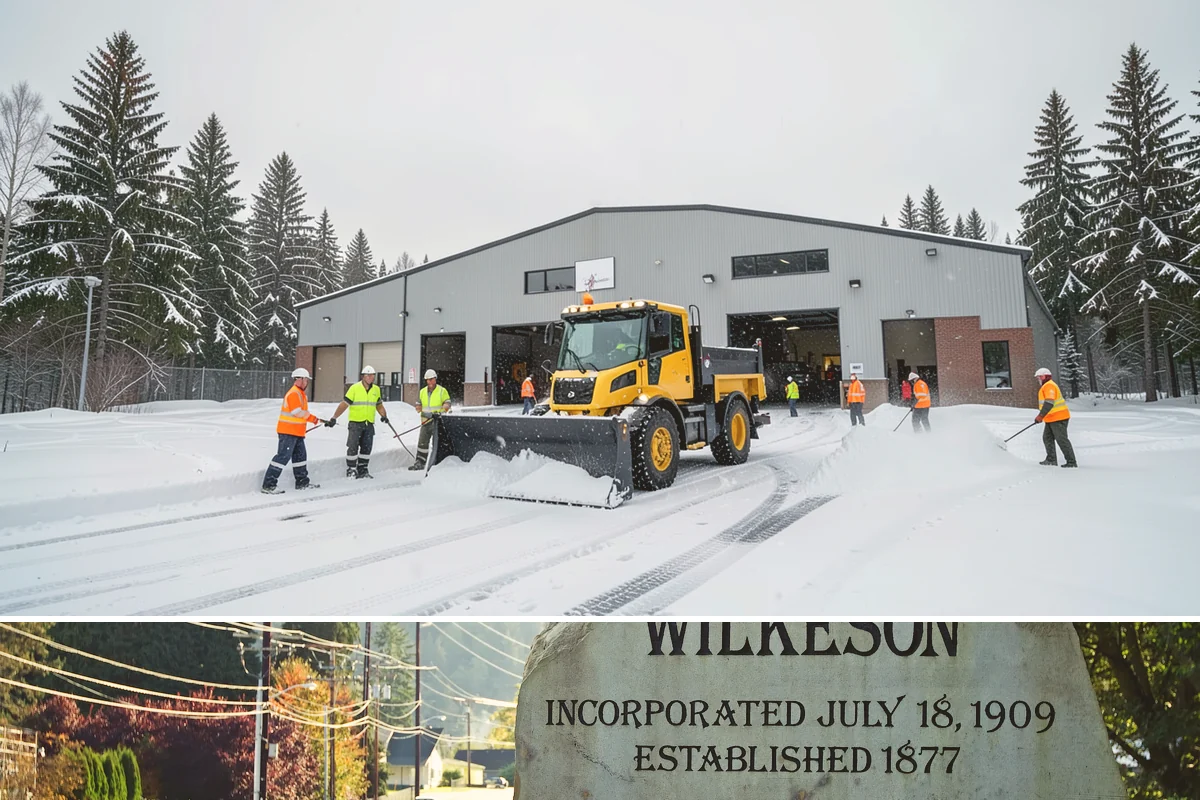 Hotel Sidewalk Clearing in Wilkeson, Pierce County, WA - Hotel demand is steady from December through February, with overnight freezing drizzle posing the greatest risk to late-arriving...
