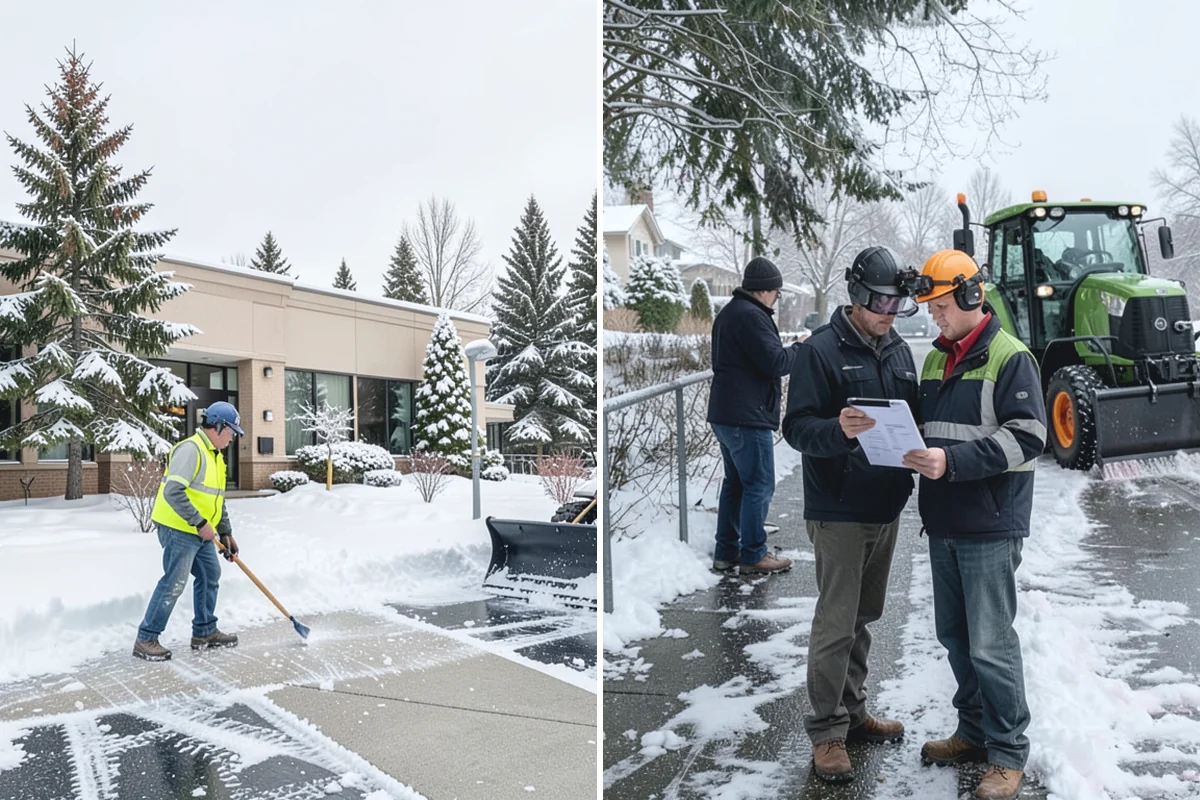 Hotel Snow Plowing in Beaux Arts Village, King County, WA - Set 24-hour priorities for the porte-cochere, entrances, and guest lot