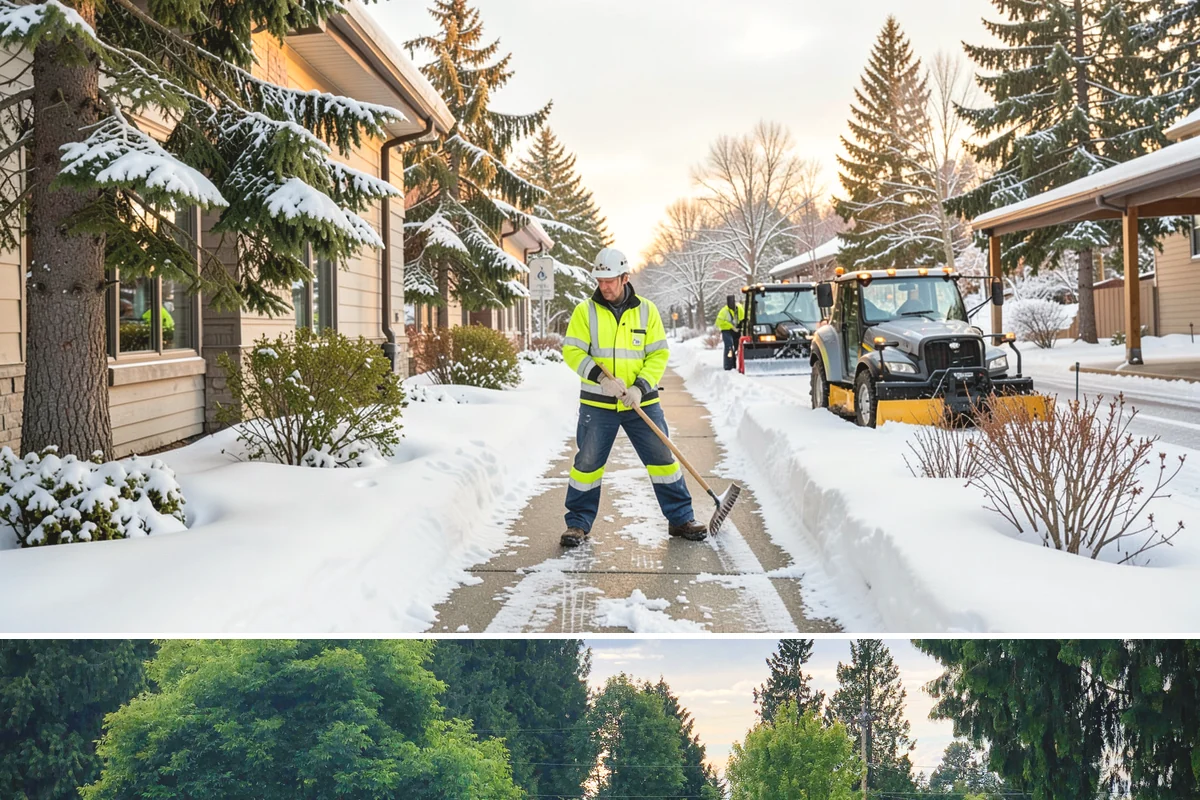 Hotel Snow Plowing in Bonney Lake, Pierce County, WA - Arrange 24-hour seasonal coverage before winter so guests always arrive to a clear entrance.