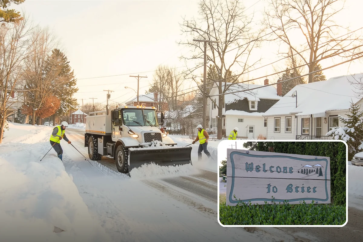 Hotel Snow Plowing in Brier, Snohomish County, WA - Porte-cochere and guest lot cleared on a 24-hour basis