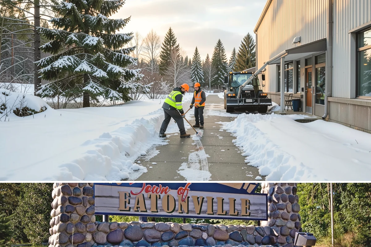 Hotel Snow Plowing in Eatonville, Pierce County, WA - Arrange 24-hour seasonal coverage before winter so guests always arrive to a clear entrance.