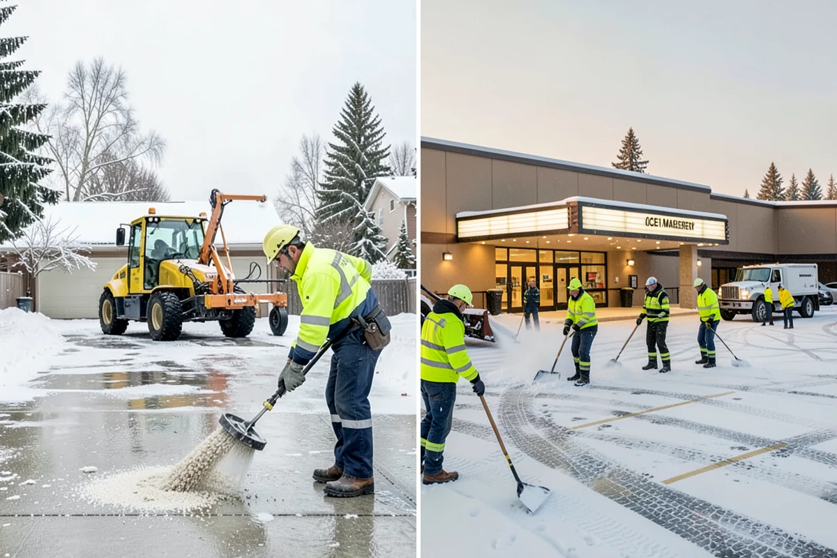 Hotel Snow Plowing in Everett, Snohomish County, WA - Set 24-hour priorities for the porte-cochere, entrances, and guest lot