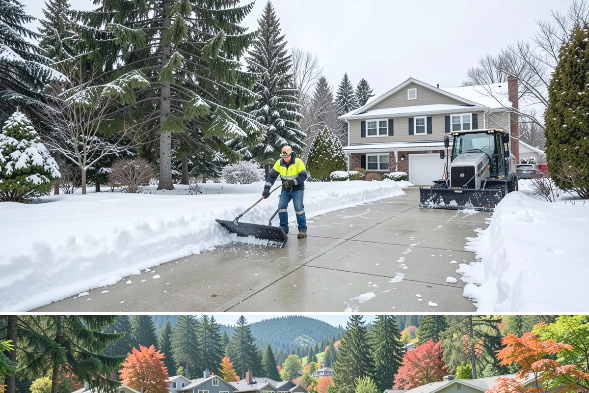 Hotel Snow Plowing in Fircrest, Pierce County, WA - Arrange 24-hour seasonal coverage before winter so guests always arrive to a clear entrance.